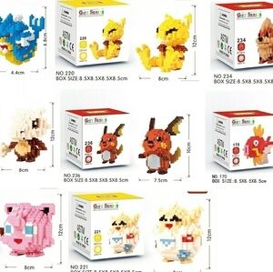 Pokemon Lego nano blocks